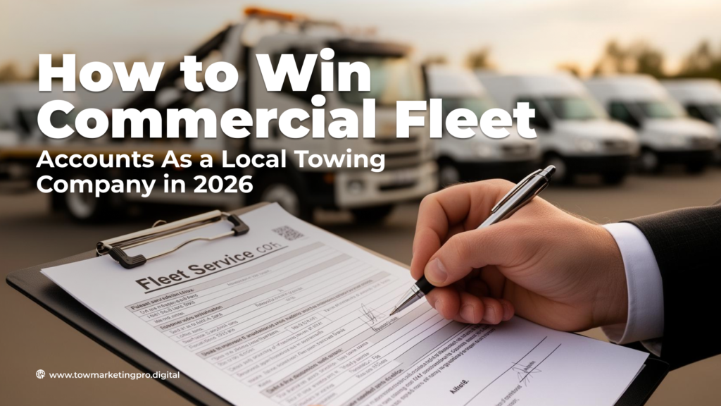 How to Win Commercial Fleet Accounts as a Local Towing Company in 2026